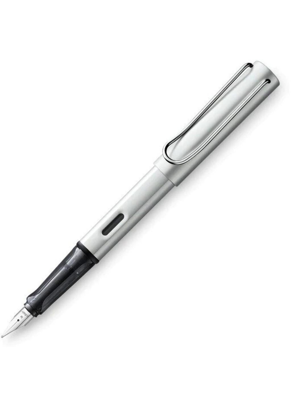 Ручка перьевая Lamy AL-star перо F Бело-серебристый (4036519)