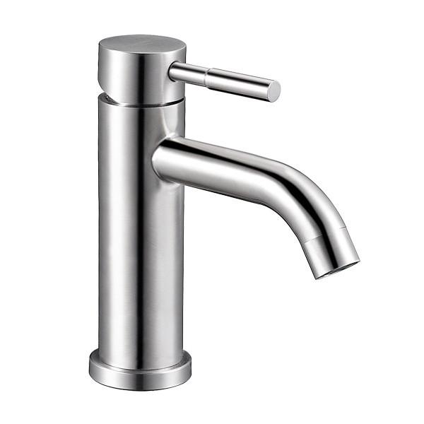 Смеситель для умывальника Wezer EKO1C-01 из нержавеющей стали - фото 3 Смеситель для умывальника Wezer EKO1C-01 из нержавеющей стали - фото 3