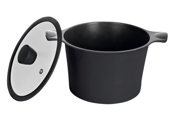 Кастрюля Ringel Zitrone с крышкой 24x16,2 см 5,8 л Black (RG-2108-24/2) - фото 2 Кастрюля Ringel Zitrone с крышкой 24x16,2 см 5,8 л Black (RG-2108-24/2) - фото 2