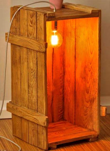 Светильник напольный из дерева Стивенс Сиена (НПС-000905)