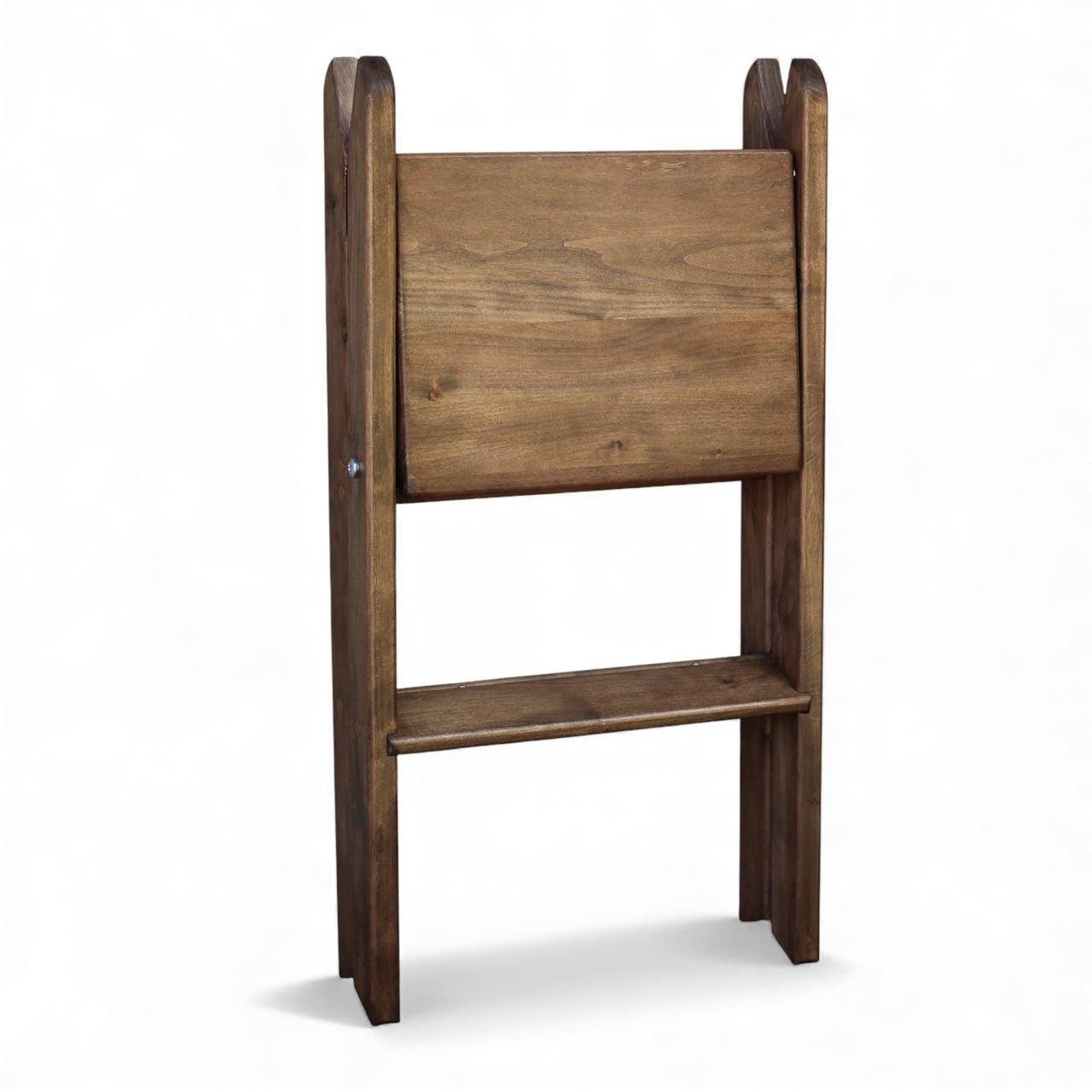 Табурет-лестница деревянный Студія Дерева Вільха бытовой двусторонний 2 ступеньки Палисандр (31002894) - фото 4 Табурет-лестница деревянный Студія Дерева Вільха бытовой двусторонний 2 ступеньки Палисандр (31002894) - фото 4