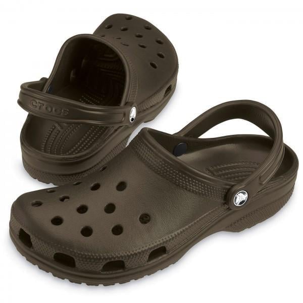 Крокси чоловічі Crocs Classic Espresso Clog р. 45-46 Коричневий (22149)