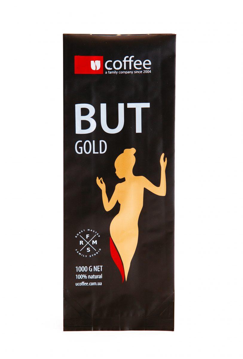 Кава зернова Ucoffee But Gold 70% Арабіка 30% Робуста 1 кг (К543/13)