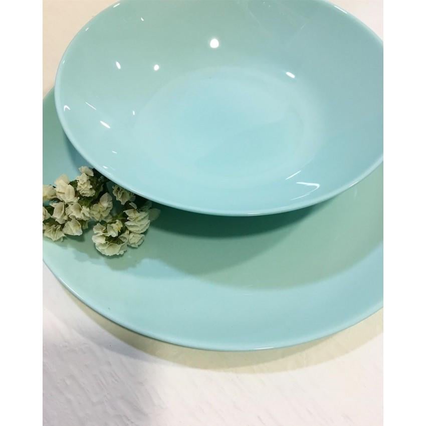 Сервиз столовый Luminarc Diwali 2947 LUM 19 пр. Light Turquoise (1125047923) - фото 3 Сервиз столовый Luminarc Diwali 2947 LUM 19 пр. Light Turquoise (1125047923) - фото 3