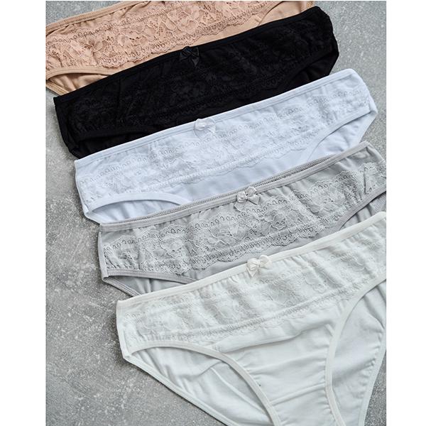 Жіночі трусики Nicoletta 5 шт. L Різнокольоровий (12500) - фото 2 Жіночі трусики Nicoletta 5 шт. L Різнокольоровий (12500) - фото 2