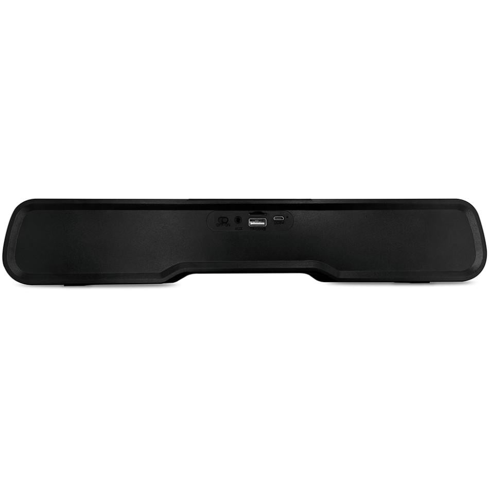 Колонка комп'ютерна колонка Media-Tech PHANTOM 10W 2.0 Bluetooth Soundbar LED Light Black (MT3180) - фото 3
