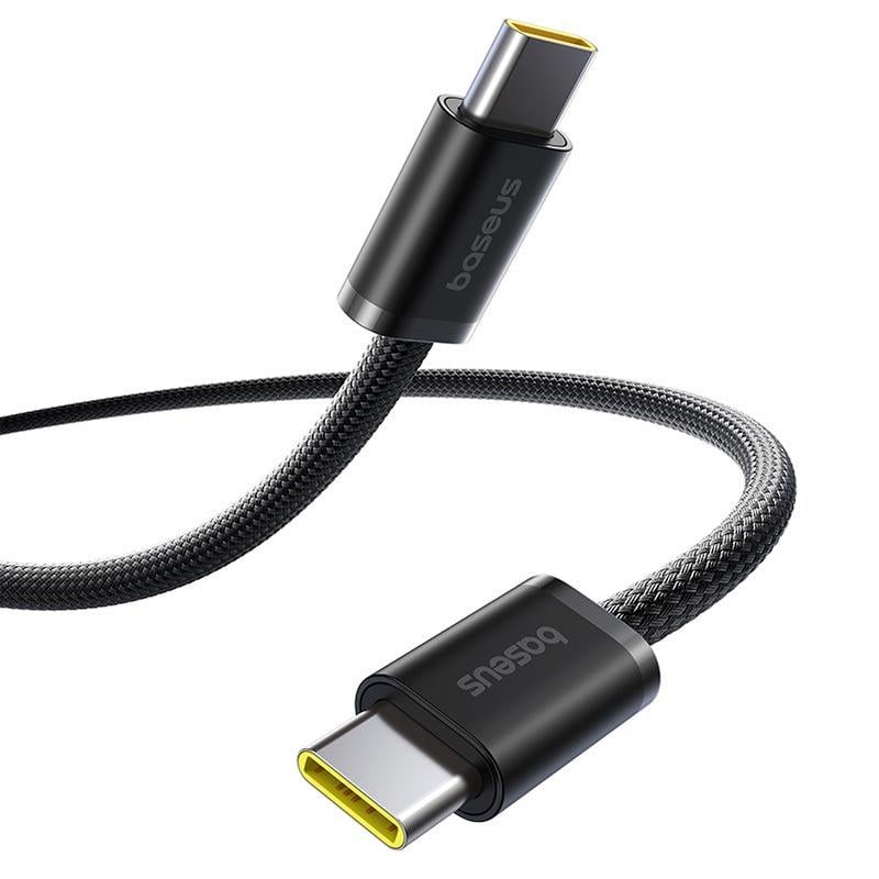 Кабель для зарядки і передачі даних Baseus Dynamic 4 Fast Charging Data Cable USB-C - USB-C 1м Чорний (P10381400111-00) - фото 2