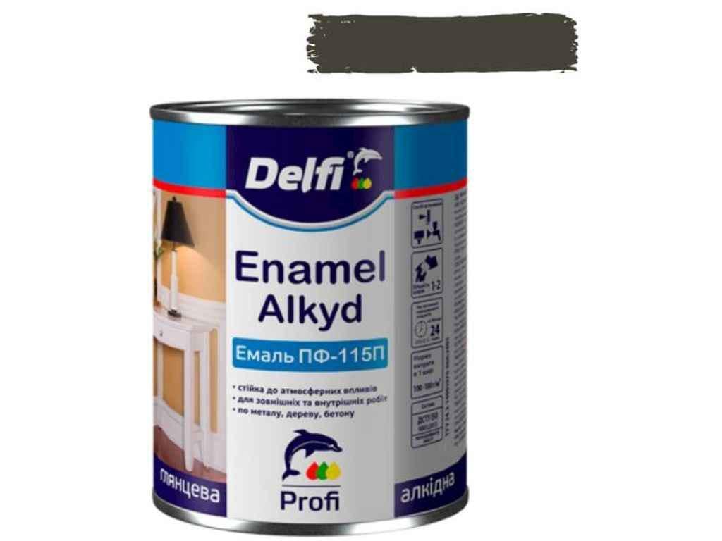 Эмаль алкидная ПФ-115 Delfi 900 г Хаки (483590)
