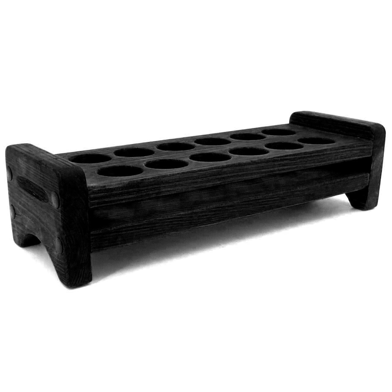 Подставка для рюмок из дерева Амадо 40 Венге (НБС-024012) Подставка для рюмок из дерева Амадо 40 Венге (НБС-024012)