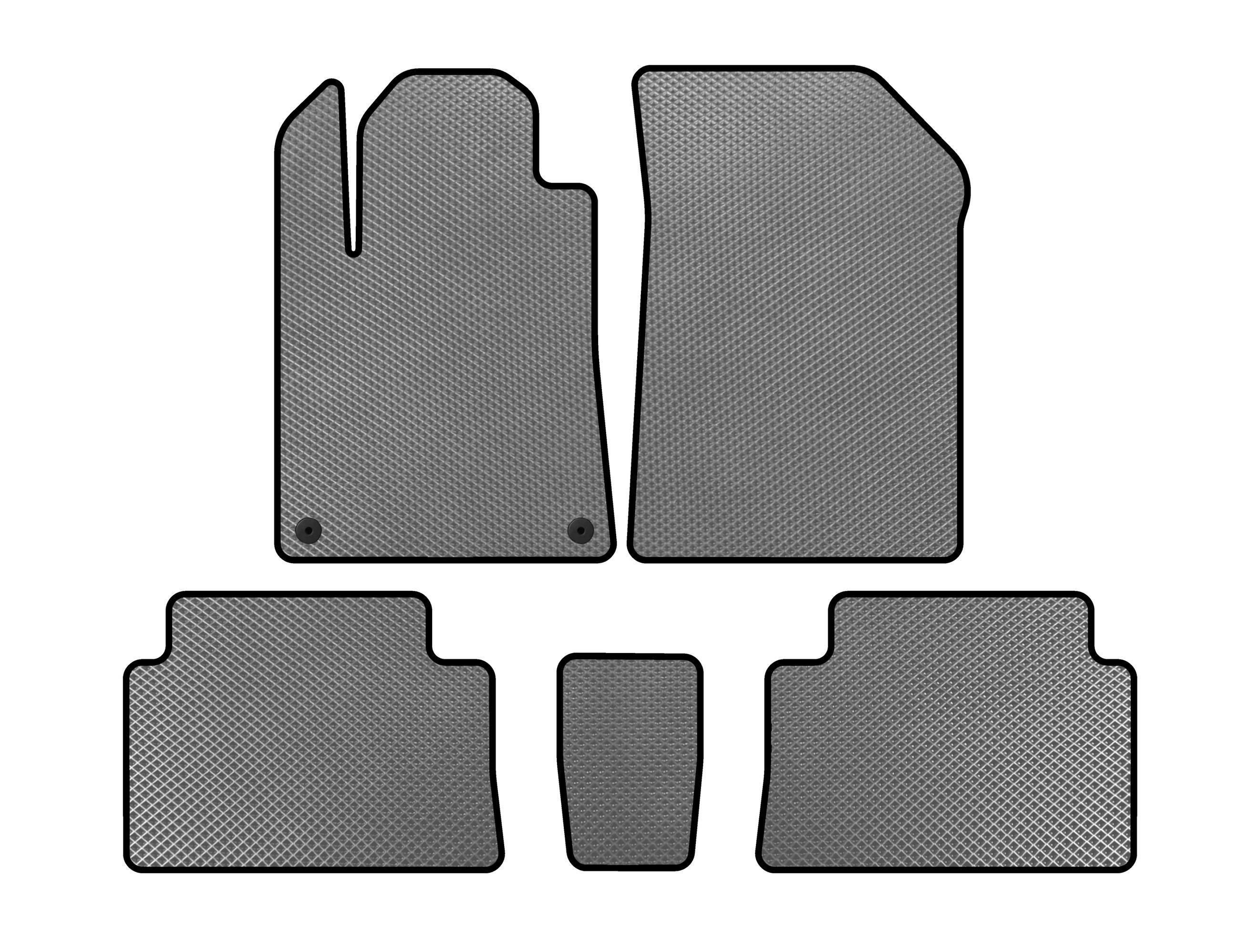 Коврики Digital Designs EVA для Citroen C-5 2001-2008 гг. этилвинилацетат Серый (142991)