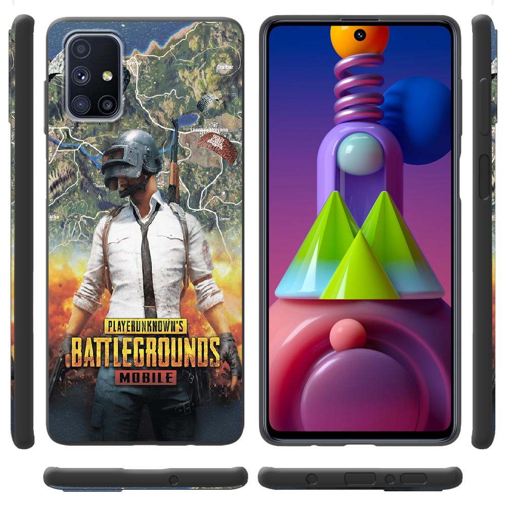 Чохол Boxface Samsung M515 Galaxy M51 PUBG Mobile Чорний силікон (40937-up2309-41345) - фото 2