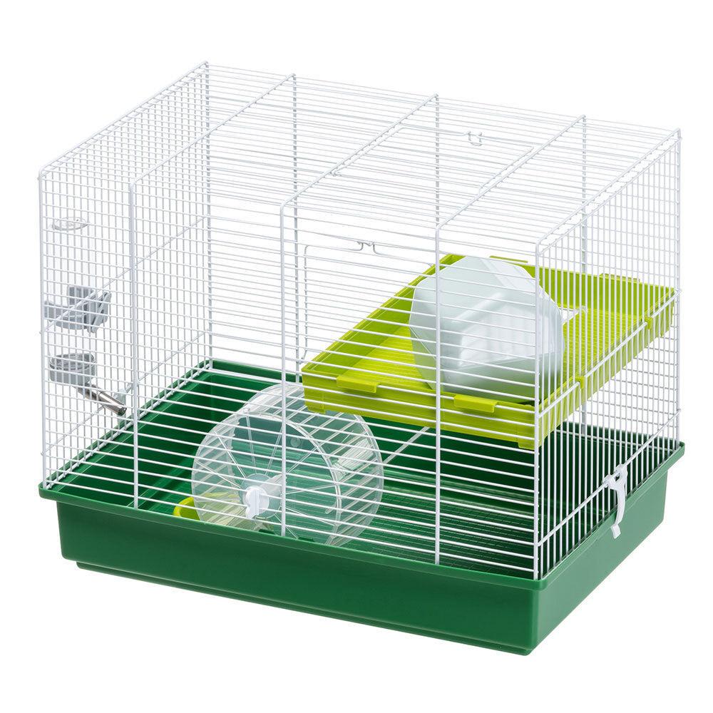 Клетка двухэтажная для хомяков HAMSTER DUO 46x29xh 37,5 см (A-036622) - фото 4 Клетка двухэтажная для хомяков HAMSTER DUO 46x29xh 37,5 см (A-036622) - фото 4