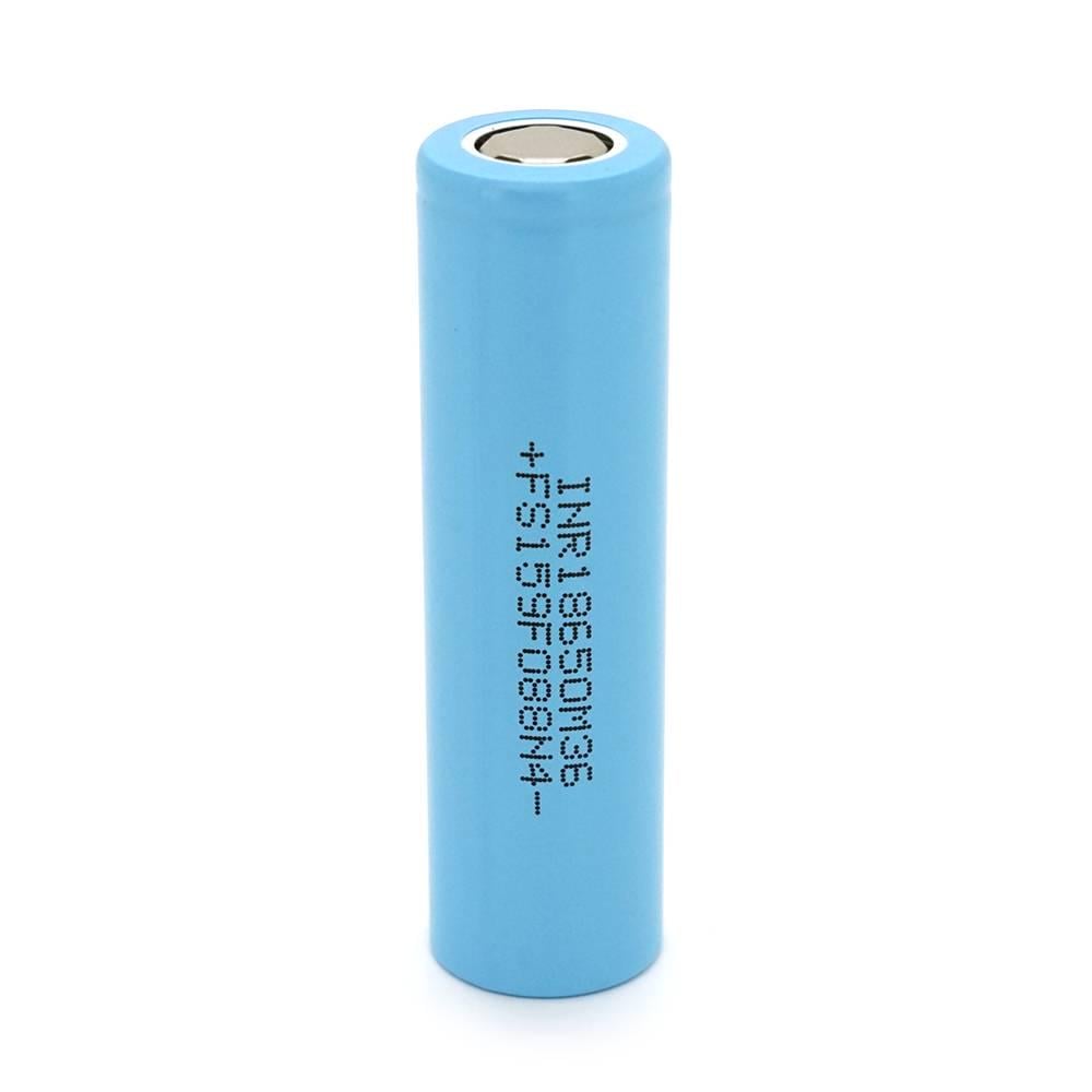 Акумулятор 18650 Li-Ion LG LGDBM361865 3450 mAh 10A 4,2/3,63/2,5V 1 шт. Cyan (35557)