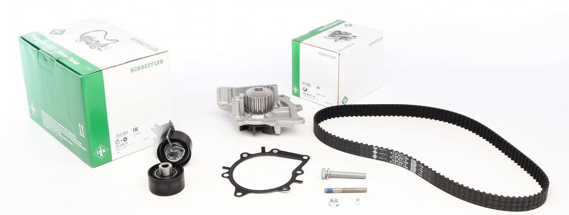 Комплект ГРМ и помпа INA Citroen C5/C6/C8/Fiat/Ford/Peugeot 2.2HDI 06- (530 0489 30)