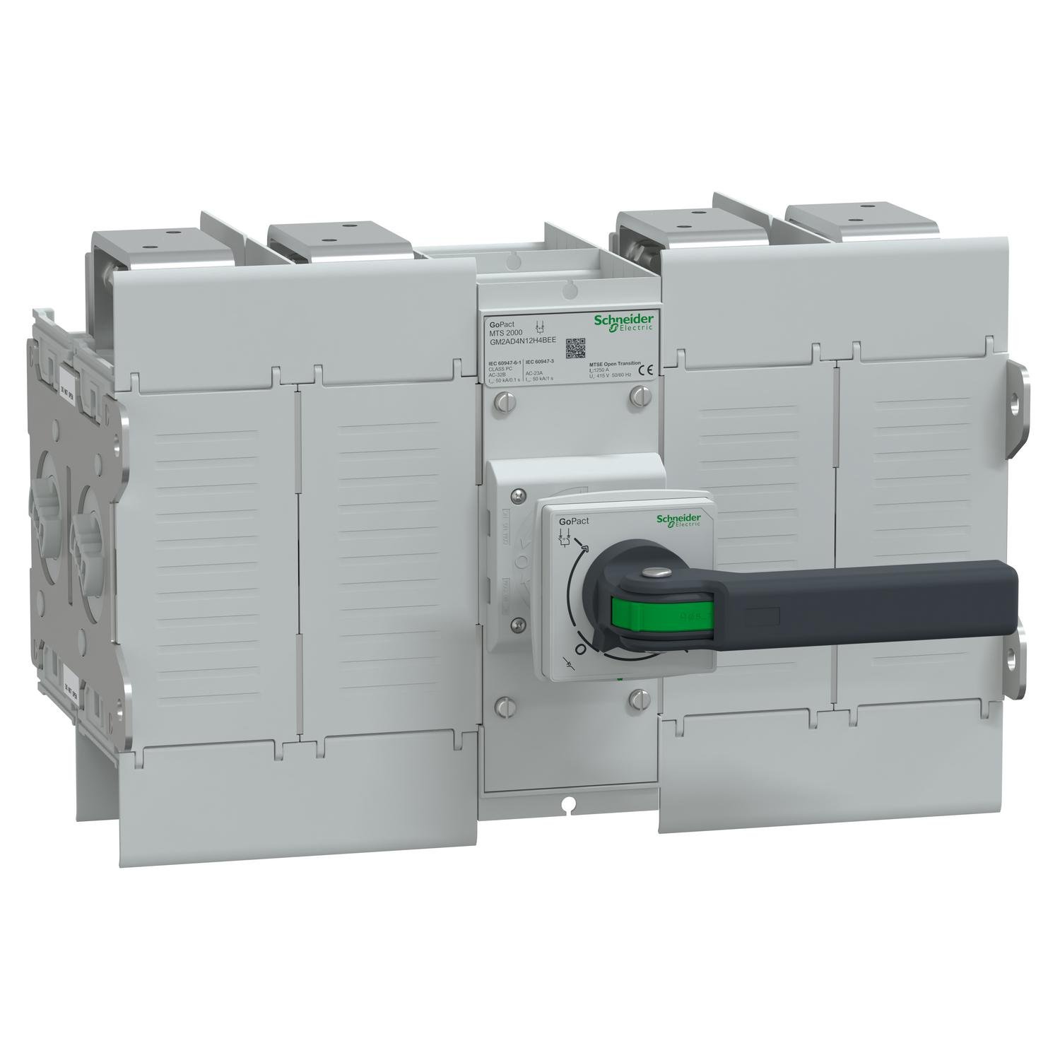 Переключатель нагрузки I-0-II Schneider Electric GoPact MTS2000 4P 1200A 415V выносная ручка (GM2AD4N12H4BEE)