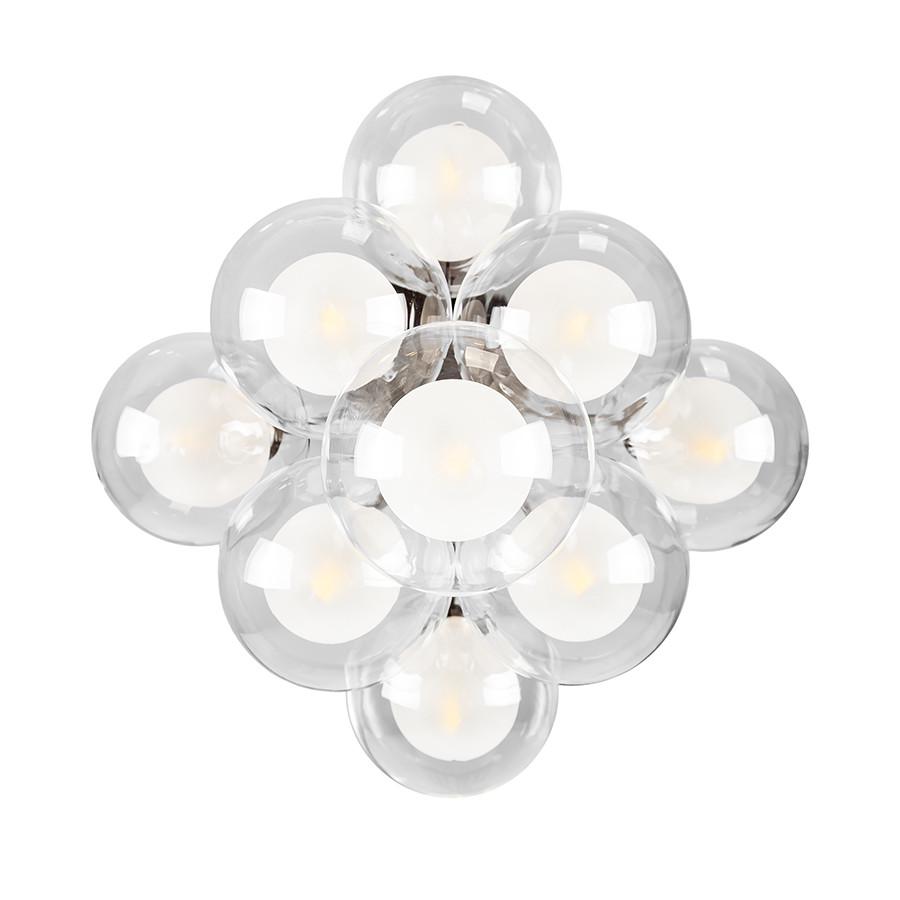 Підвісний світильник пучок 761P100F-9 BK/CLWH Чорний/Прозоро-білий - фото 3 Підвісний світильник пучок 761P100F-9 BK/CLWH Чорний/Прозоро-білий - фото 3