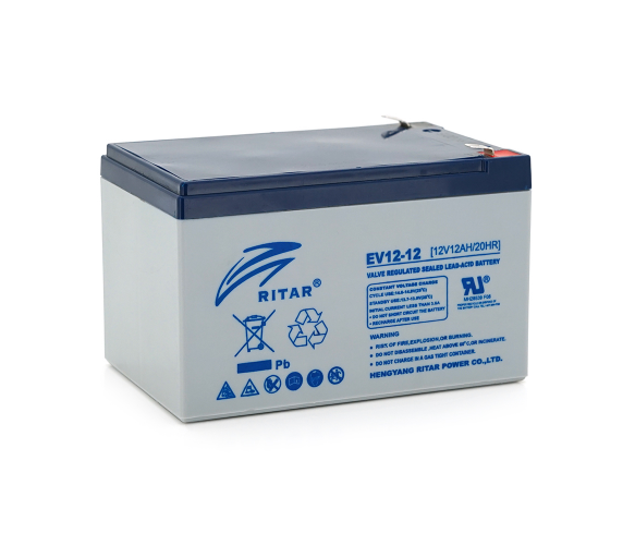 Аккумулятор тяговый Ritar EV12-12 12V 12Ah F2 (2021583398) Аккумулятор тяговый Ritar EV12-12 12V 12Ah F2 (2021583398)