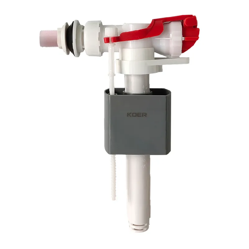 Арматура наполнительная KOER KT-0106 1/2" с боковым подключением и пластиковым резьбовым соединением (KR5336)