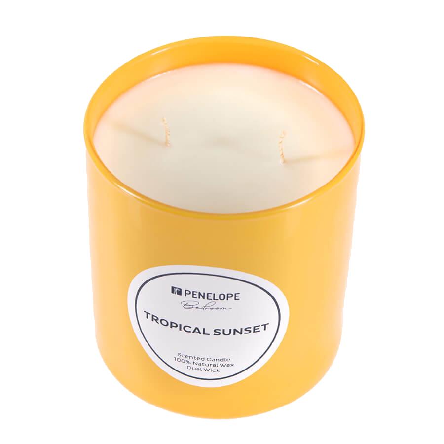 Аромасвеча Penelope Tropical sunset Тропический закат 300 мл (11617675)