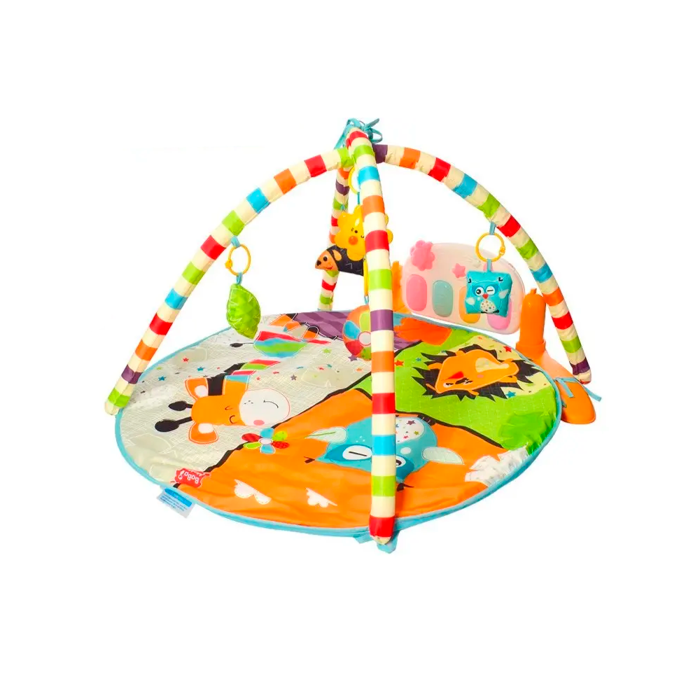 Коврик игровой развивающий Bambi с пианино d 86 см (63-75-HX10802-A)