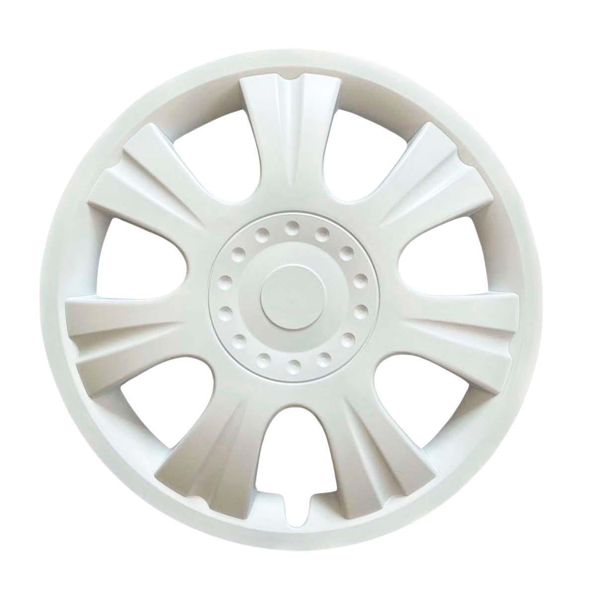 Ковпаки автомобільні Кенгуру Uran R14 4 шт. Білий