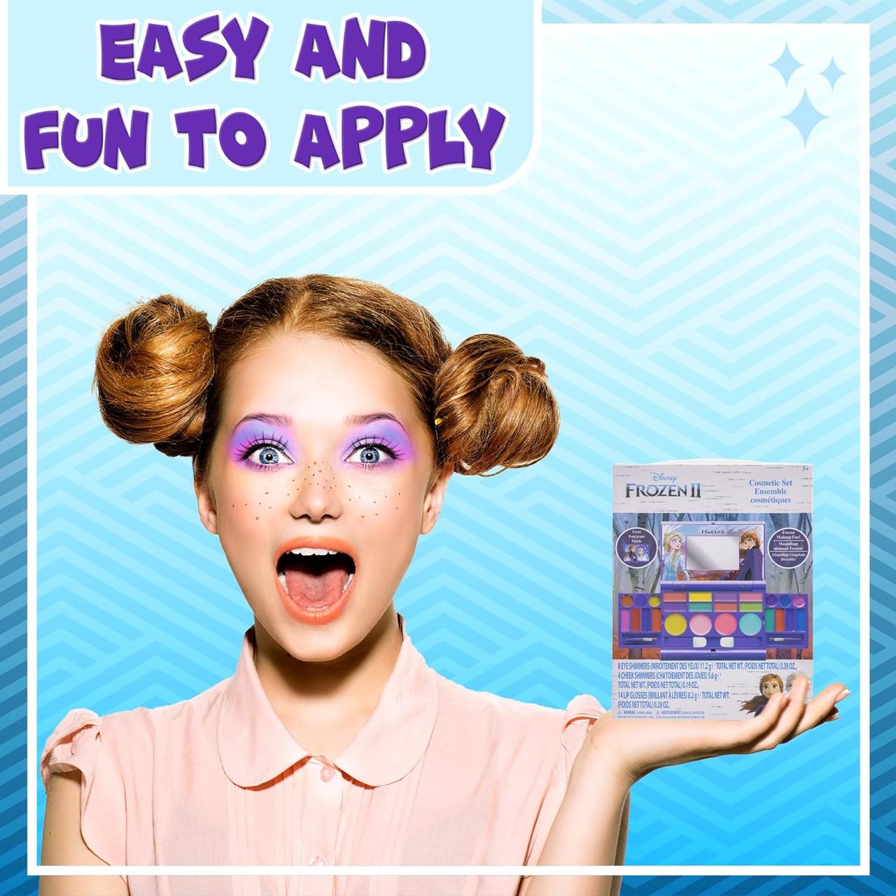 Косметичний набір для макіяжу Disney Frozen Elsa Anna з дзеркалом - фото 4 Косметичний набір для макіяжу Disney Frozen Elsa Anna з дзеркалом - фото 4