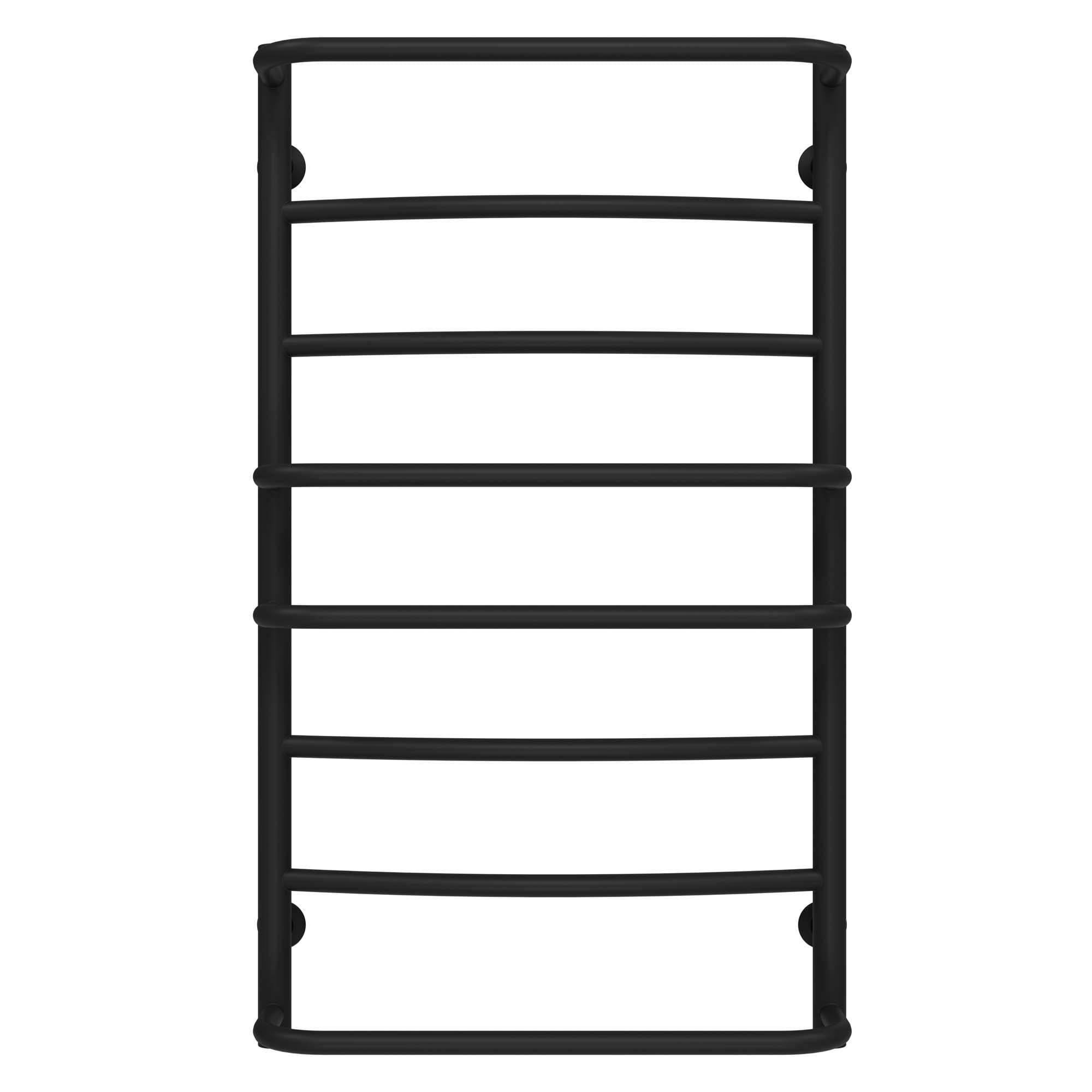 Полотенцесушитель водяной Deffi Аквамикс П8 боковое левое подключение нержавеющая сталь 500х900 мм Черный (C.AM.90.50.8.B.B)