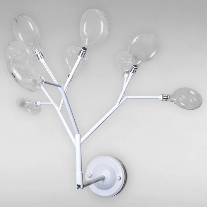 Настенный светильник LS-18021-9 Белый/Прозрачный