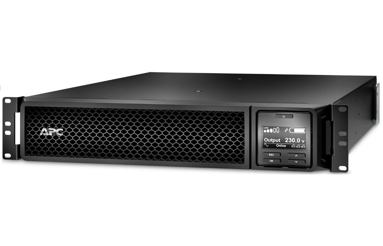 Источник бесперебойного питания APC Smart-UPS Online 3000VA/2700W 8xC13 для серверов Network Card Черный (SRT3000RMXLI-NC)