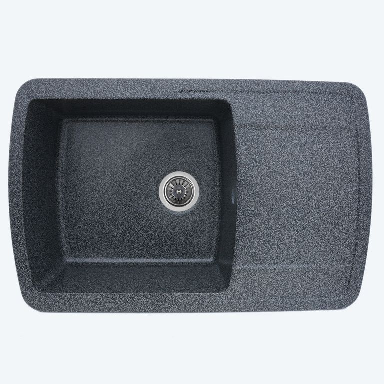 Мойка кухонная Platinum Roma 7749 Графит (353313) Мойка кухонная Platinum Roma 7749 Графит (353313)