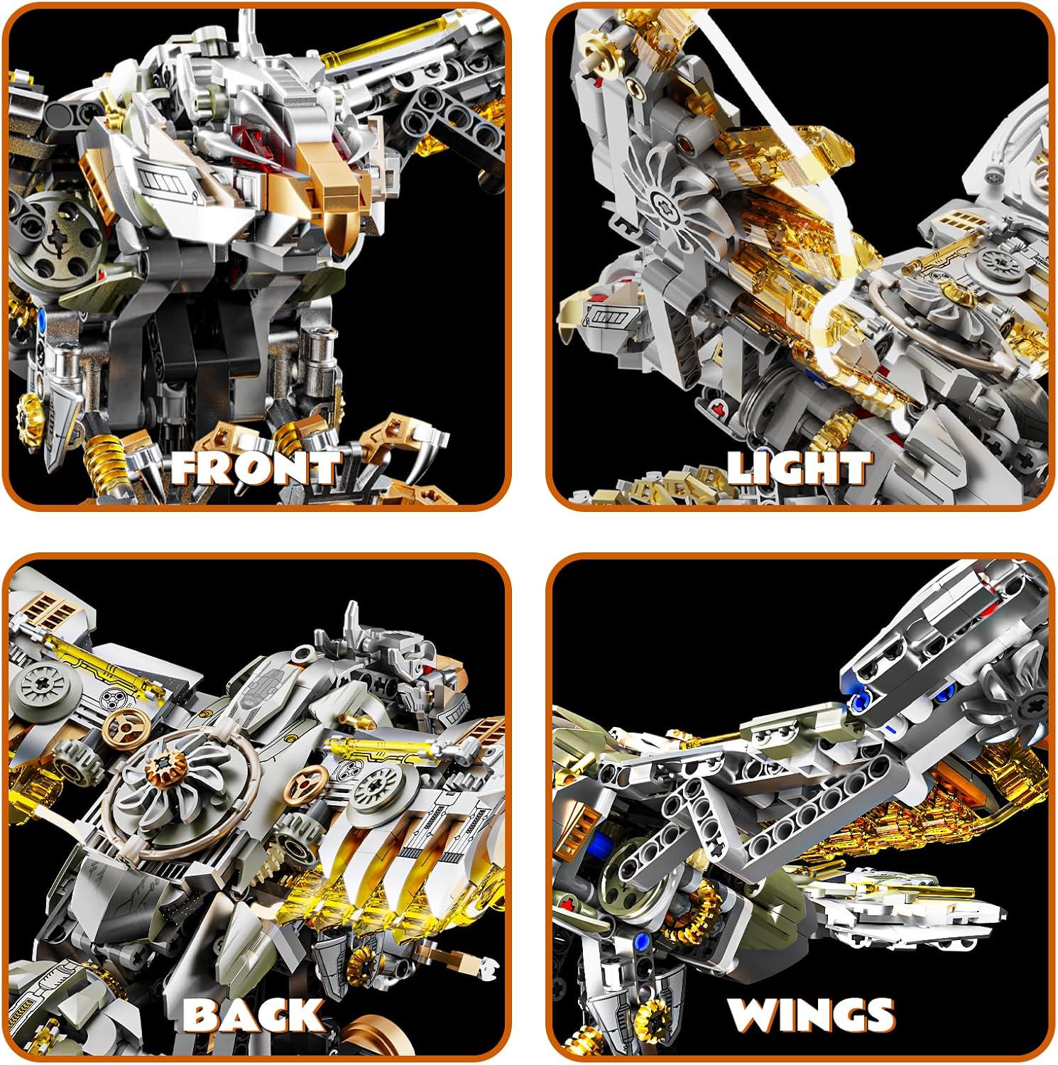 Конструктор механический двусторонний MJI Орел EAGLE 1168 деталей - фото 5 Конструктор механический двусторонний MJI Орел EAGLE 1168 деталей - фото 5