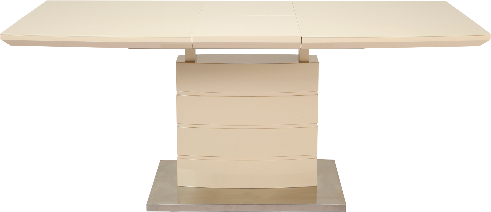 Стол обеденный раскладной GT K-6106 140-180x80x76 см Beige - фото 5 Стол обеденный раскладной GT K-6106 140-180x80x76 см Beige - фото 5