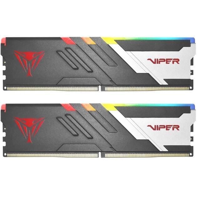 Оперативна пам'ять Patriot 2 модуля 2x16GB DDR5/6000 MHz Viper Venom RGB (PVVR532G600C30K)