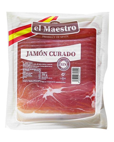 Хамон El Maestro Jamon Curado 250 г (Х-12) - фото 1