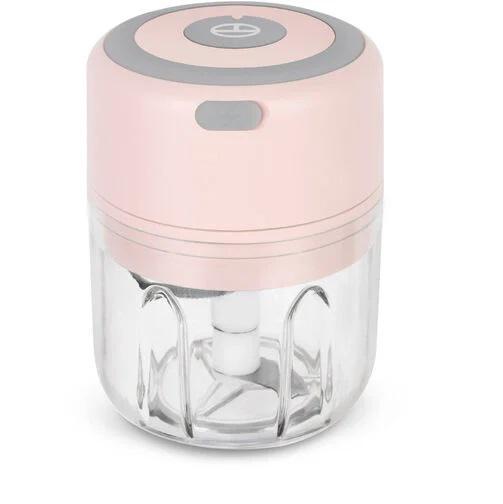 Измельчитель для овощей мини 250 мл USB Розовый (8b3856af) Измельчитель для овощей мини 250 мл USB Розовый (8b3856af)