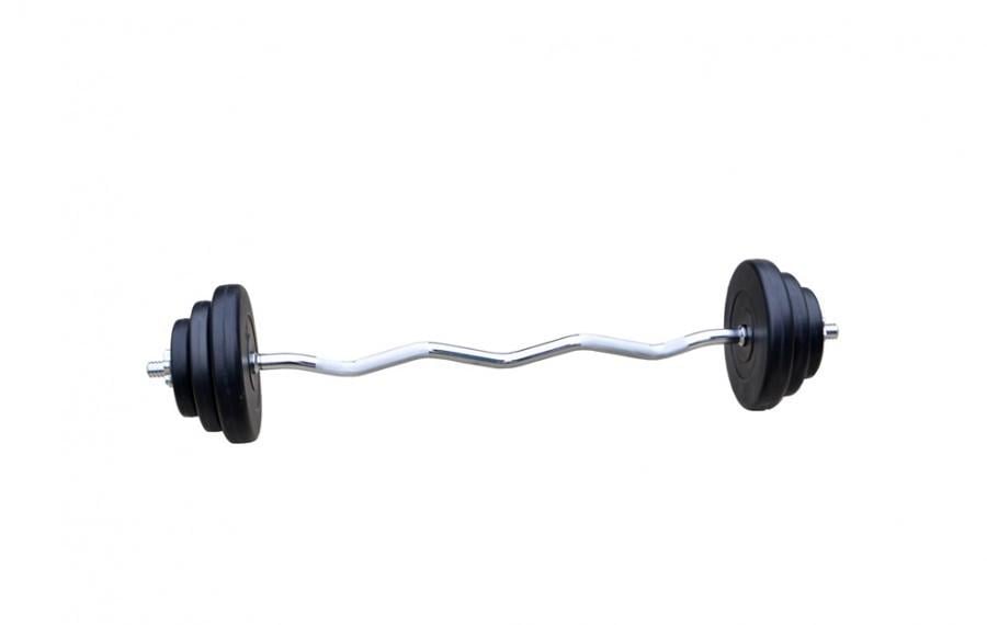 Штанга слабо-изогнутая W-образная на 27 кг (25551838)