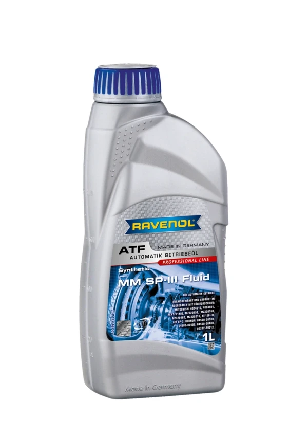 Масло для АКПП RAVENOL ATF SP-III синтетика 1 л (1212103-001)