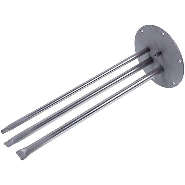 Фланец нержавеющая сталь 482979 для бойлера Gorenje/Tiki 165 х400 мм под анод M6 (00000036233)