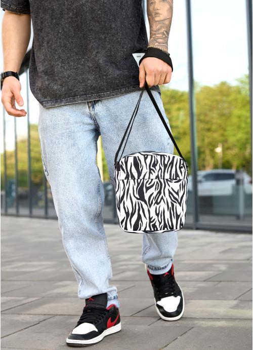 Мужская сумка-мессенджер Sambag Zebra тканевая через плечо (1140019723) - фото 8 Мужская сумка-мессенджер Sambag Zebra тканевая через плечо (1140019723) - фото 8