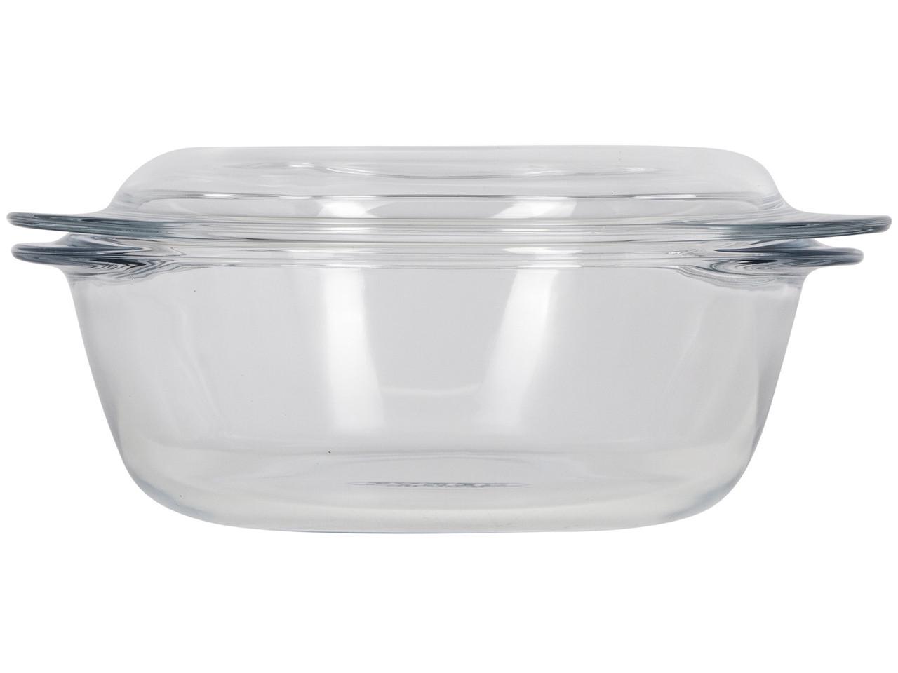 Каструля Pyrex Essentials 24х20х10 см кругла термостійке скло 1,6 л/0,5 л (204A000/7143) - фото 2