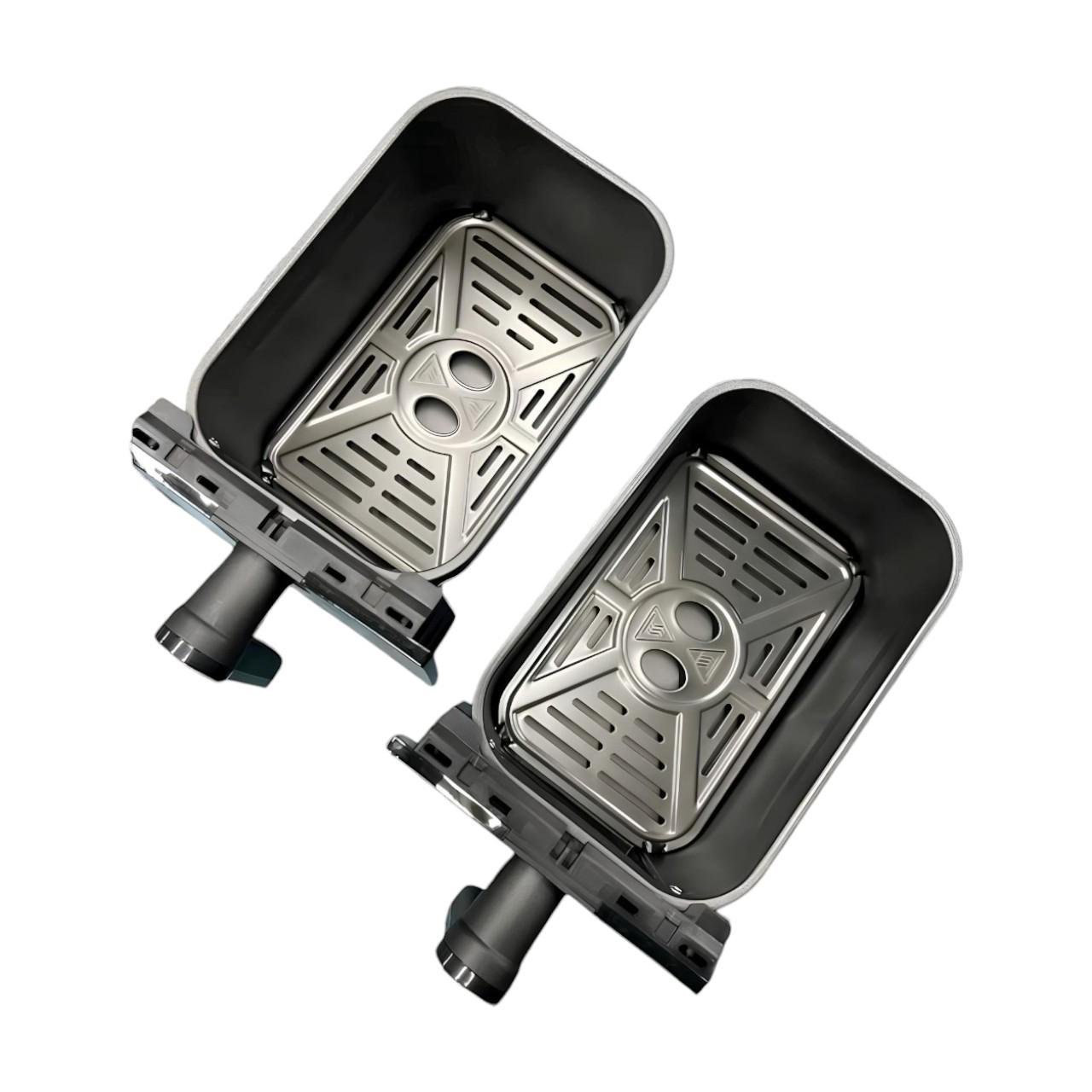 Мультипіч безолійна Rainberg RB-2290 з двома чашами та циркуляцією повітря 4200 Вт 13 л (є289) - фото 6 Мультипіч безолійна Rainberg RB-2290 з двома чашами та циркуляцією повітря 4200 Вт 13 л (є289) - фото 6