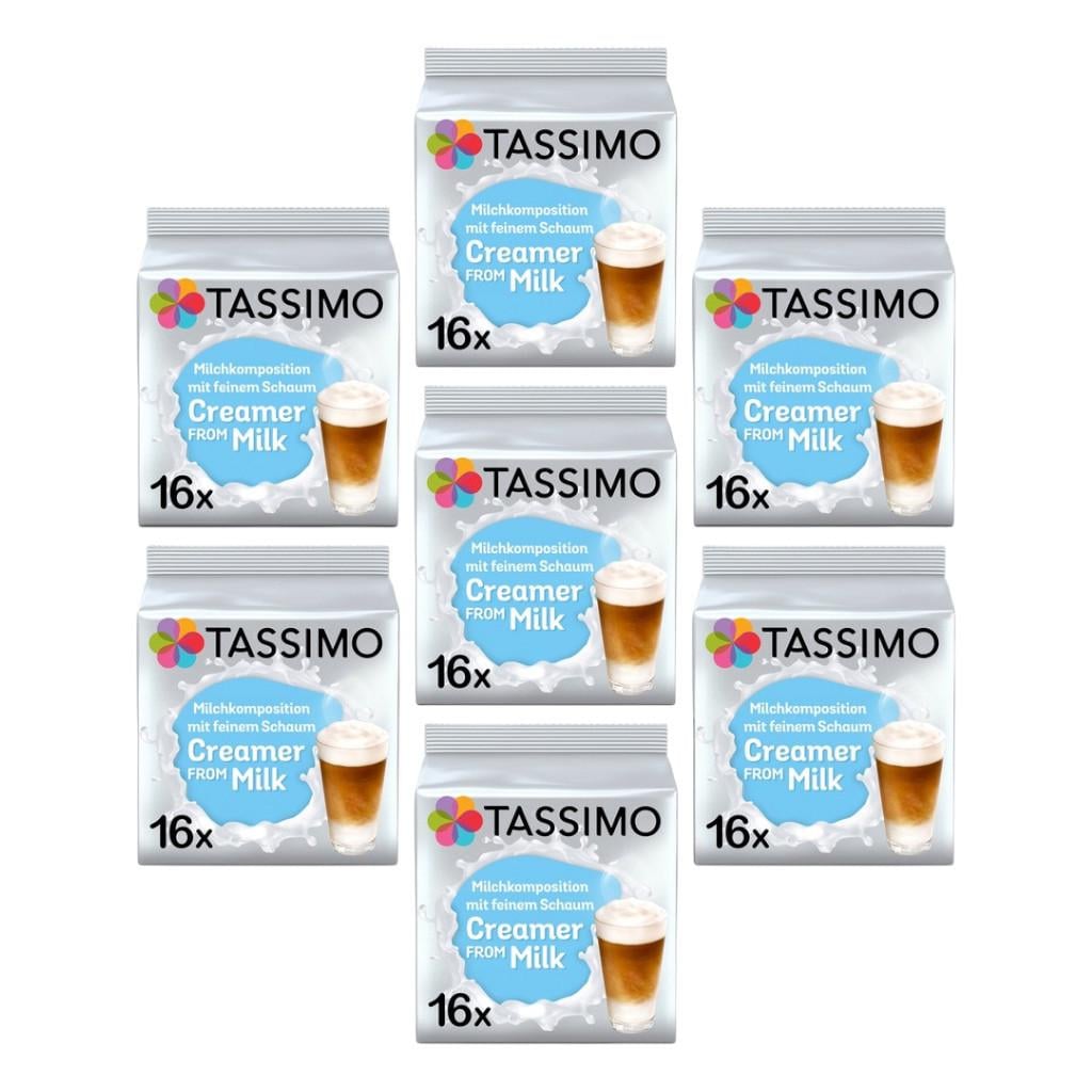 Набор молока в капсулах Tassimo Creamer From Milk 112 капсул Набор молока в капсулах Tassimo Creamer From Milk 112 капсул