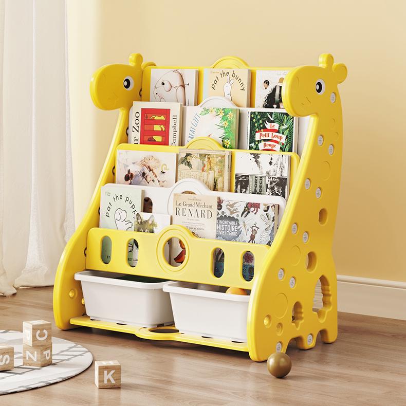 Стелаж Mealux Raffo Yellow (KD-E042 Yellow) - фото 2