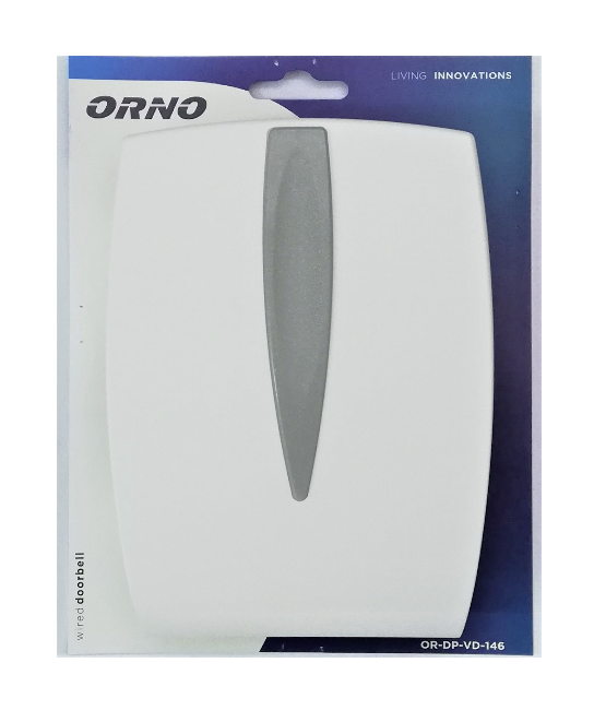 Звонок дверной ORNO GONG 2-тоновый 230V Белый (OR-DP-VD-146/W)