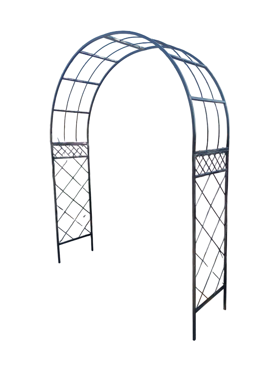 Арка садовая металлическая 230х200х58 см (28282792)