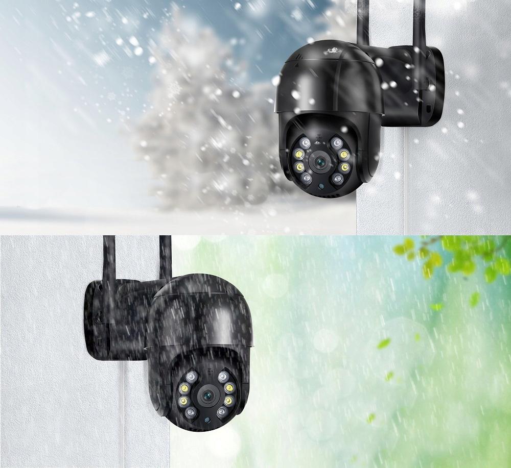 IP-камера вулична Wi-FI А8 4Mp Чорний (25507491) - фото 7