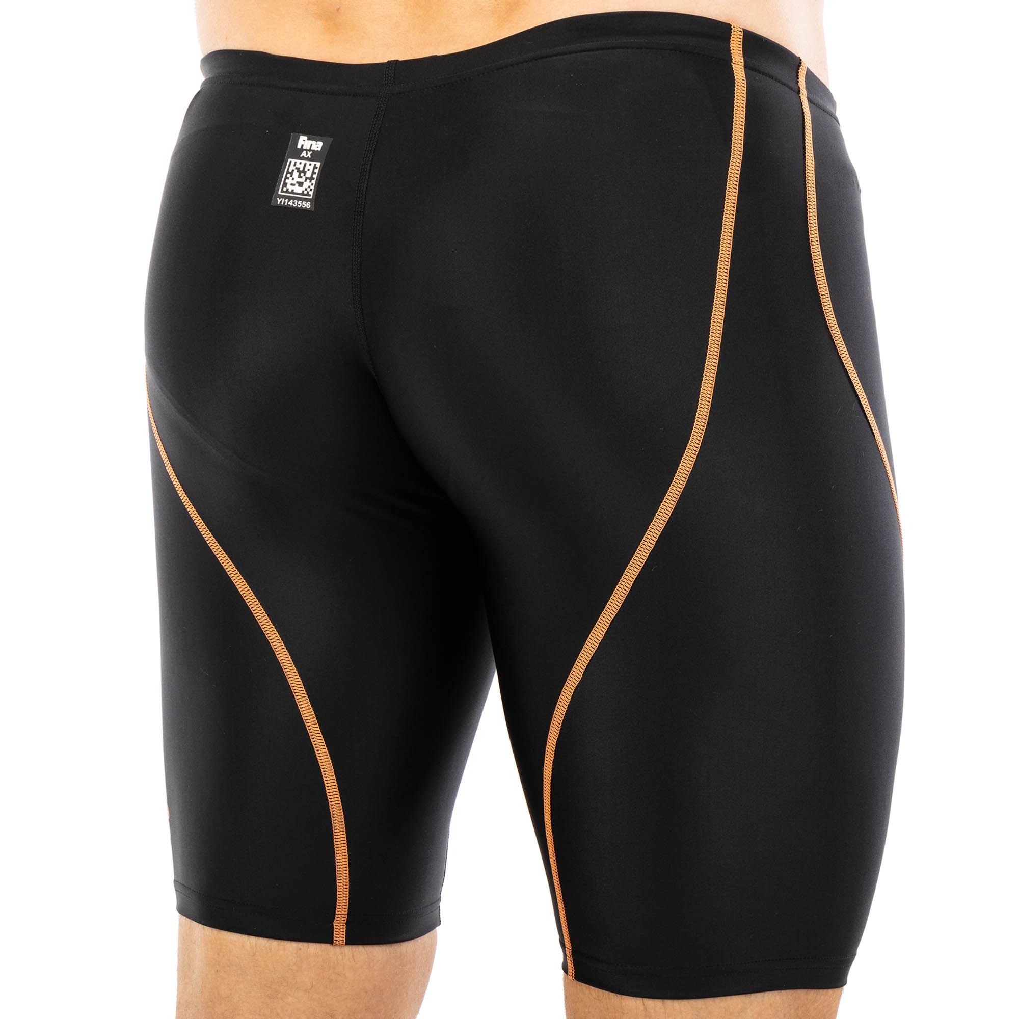 Плавки боксеры мужские для плавания YINGFA 9402-B XS Черный/Золотой (9402-B_Черный-золотой_XS_(145) - фото 4 Плавки боксеры мужские для плавания YINGFA 9402-B XS Черный/Золотой (9402-B_Черный-золотой_XS_(145) - фото 4