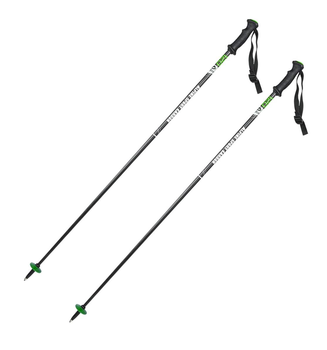 Палки горнолыжные Birki Alpine Sport Carbon 16 мм 110 Green/Black (XXARAC166-green-110)