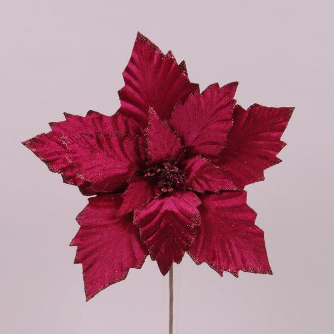 Декоративный цветок Flora Пуансеттия (75961)