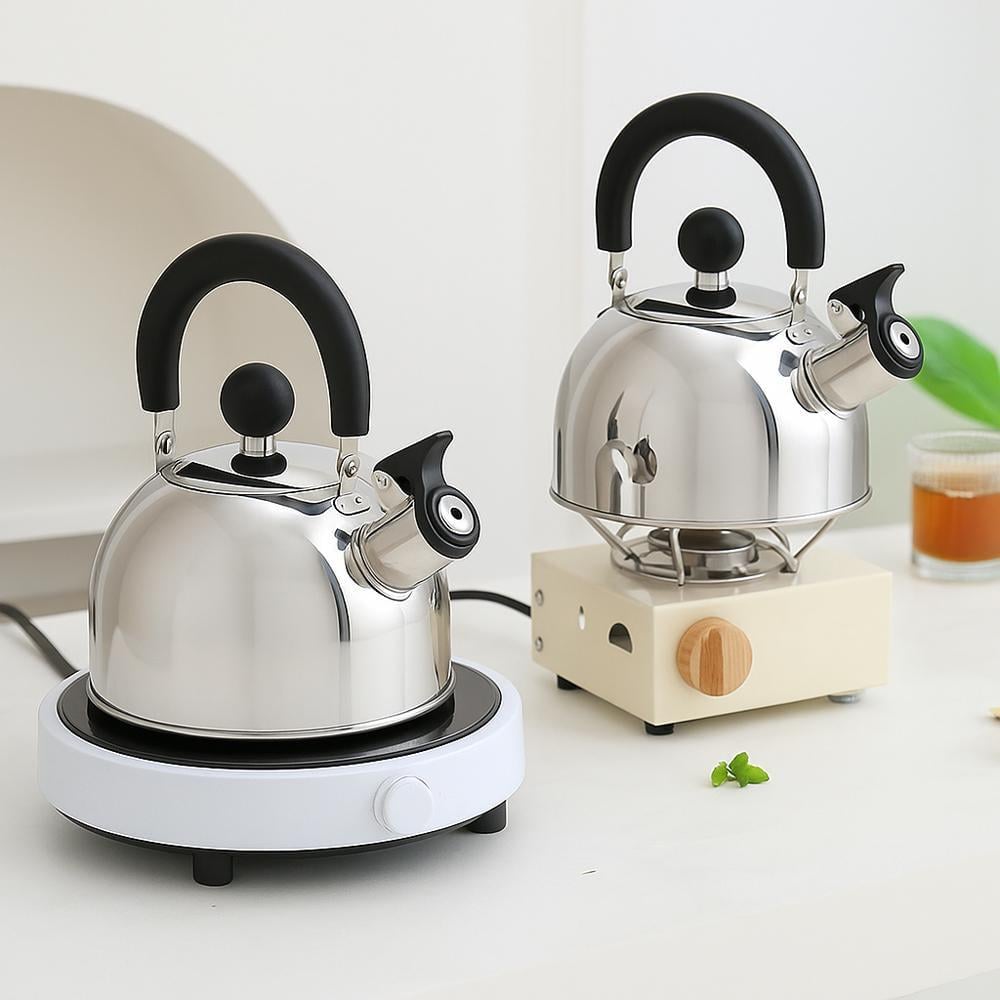 Чайник для плиты со свистком UniSteel нержавеющая сталь одинарное дно 1,6 л (03-MH-1761) - фото 7 Чайник для плиты со свистком UniSteel нержавеющая сталь одинарное дно 1,6 л (03-MH-1761) - фото 7